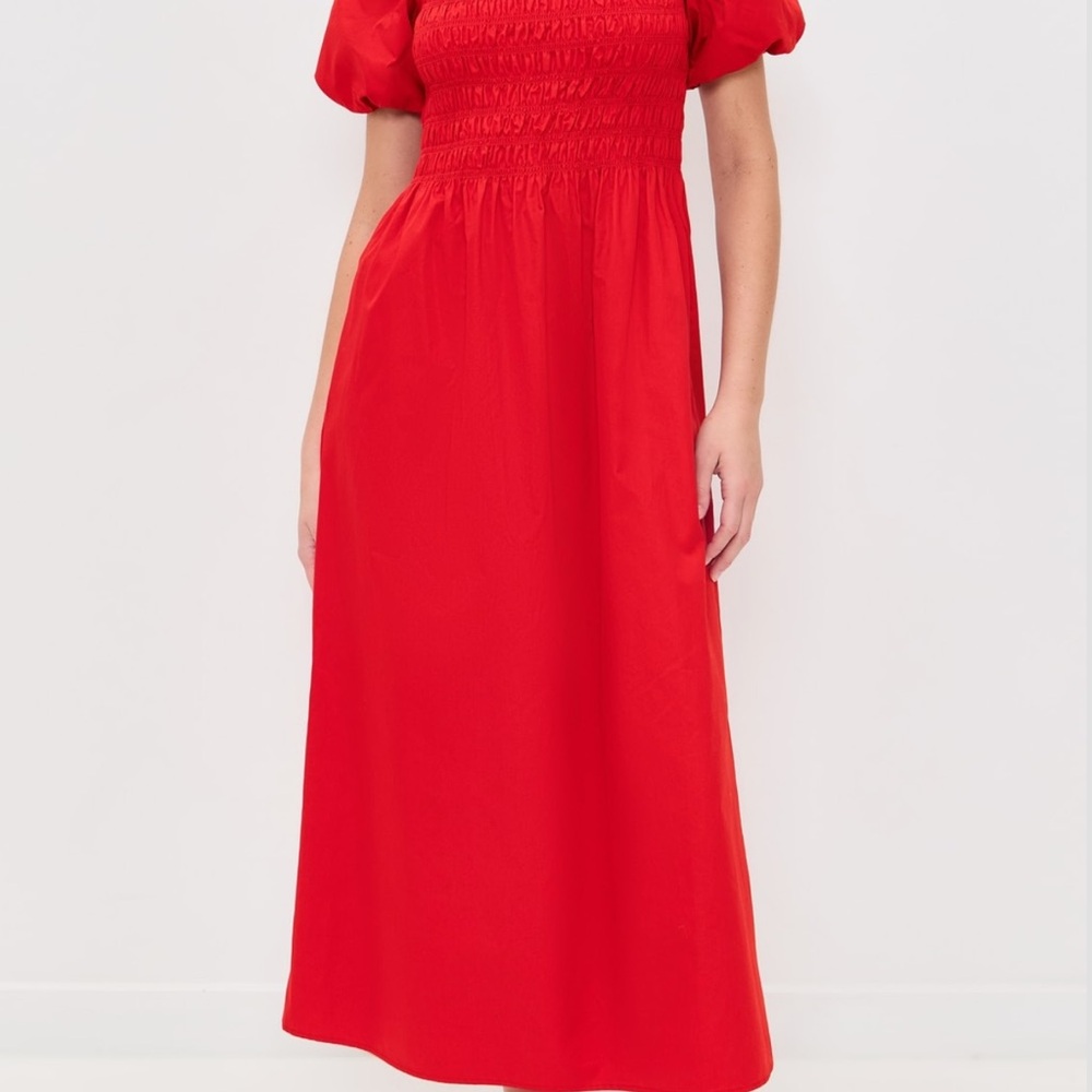Hill House Red Julia dress